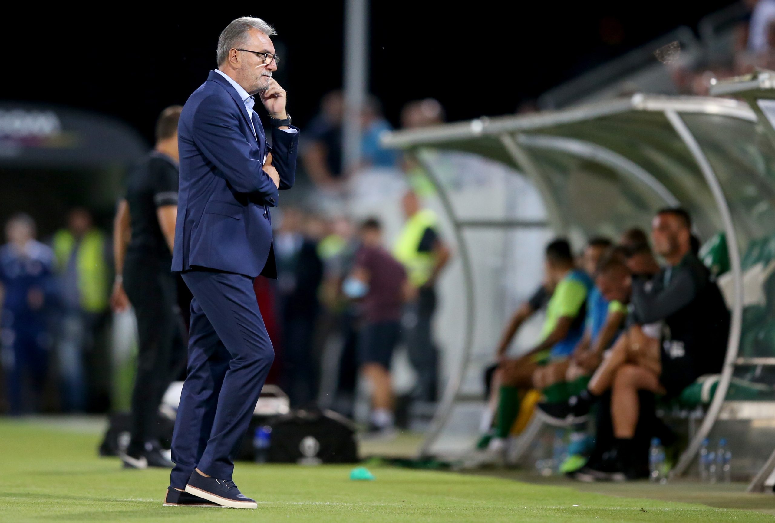 02.08.2022., Razgrad, Bugarska - Prva utakmica 3. pretkola UEFA Liga prvaka, GNK Dinamo Zagreb - PFC Ludogorets Razgrad. Ante Cacic Photo: Matija Habljak/PIXSELL