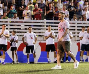 02.08.2022., Split - Marko Livaja dobio je trofej Hajducko srce. Photo: Miroslav Lelas/PIXSELL