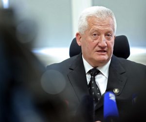 03.02.2018., Jurja Habdelica 2, Zagreb - General Pavao Miljavac ponovno je izabran za predsjednika Hrvatskog generalskog zbora (HGZ) na redovitoj izbornoj skupstini nakon cega je odrzao konferenciju za novinare. rPhoto: Sanjin Strukic/PIXSELL