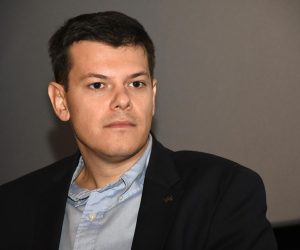 03.10.2019., Bjelovar - Odrzana konferencija Digitalna poslovna Hrvatska koju su organizirali Vecernji list i Poslovni dnevnik. Nakon pozdravnih govora odrzana panel diskusija. Sudjelovali su, Vuk Vukovic,rPhoto:Damir Spehar/PIXSELL