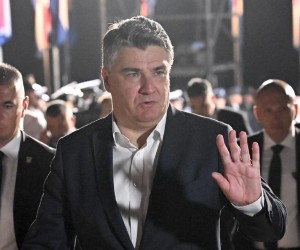04.08.2022., Knin - Predsjednik Republike i vrhovni zapovjednik Oruzanih snaga Republike Hrvatske, Zoran Milanovic, uprilicio je svecani prijem za ratne zapovjednike povodom obiljezavanja Dana
pobjede i domovinske zahvalnosti i Dana hrvatskih branitel