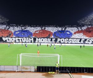 04.08.2022., stadion Poljud, Split - Prva utakmica 3. pretkola UEFA Konferencijske lige HNK Hajduk - Vitoria SC.
  Photo: Miroslav Lelas/PIXSELL