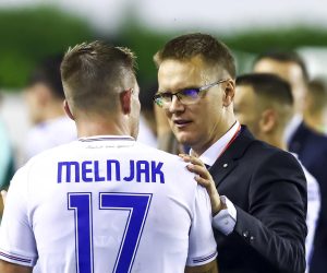 04.08.2022., stadion Poljud, Split - Prva utakmica 3. pretkola UEFA Konferencijske lige HNK Hajduk - Vitoria SC. Valdas Dambrauskas.
Photo:   Photo: Miroslav Lelas/PIXSELL