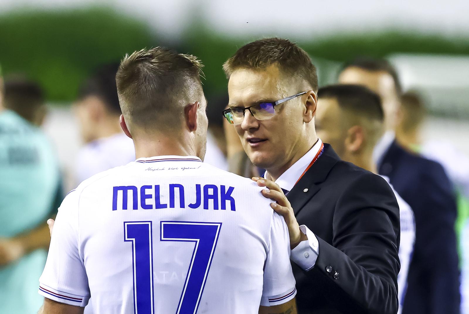04.08.2022., stadion Poljud, Split - Prva utakmica 3. pretkola UEFA Konferencijske lige HNK Hajduk - Vitoria SC. Valdas Dambrauskas.
Photo:   Photo: Miroslav Lelas/PIXSELL
