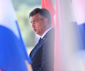 05.08.2022., Knin - Sredisnja svecanost obiljezavanja Dana pobjede i domovinske zahvalnosti, Dana hrvatskih branitelja i 27. obljetnice vojno-redarstvene operacije Oluja. Predsjednik Vlade Andrej Plenkovic Photo: Davor Puklavec/PIXSELL