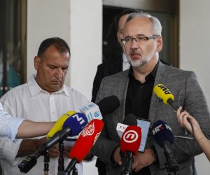 06.08.2022,Zagreb - Ministar Vili Beros posjetio je ozlijedjene turiste u teskoj prometnoj nesreci koji su zbrinuti u Klinici za traumatologiju KBC Sestre milosrdnice u Draskovicevoj. Photo: Jurica Galoic/PIXSELL