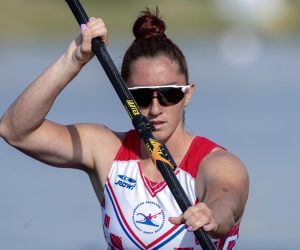 06.07.2021., Zagreb - Anamaria Govorcinovic, kajakasica na mirnim vodama ostvarila je plasman na Olimpijskim igrama u Tokiju. Prva je hrvatska kajakasica koja ce nastupiti na Olimpijskim igrama. Photo: Igor Kralj/PIXSELL