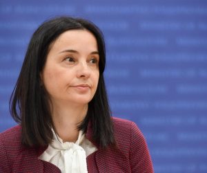 7.7.2022., Zagreb -  U Ministarstvu poljoprivrede  Ministrica poljoprivrede Marija Vuckovic, glavni urednik Vecernjeg lista Drazen Klaric i predsjednik Uprave SPAR Hrvatska Helmut Fenzl  predstavili su  i najavili projekt izbora najboljih obiteljskih poljoprivrednih gospodarstava „OPG Zlata vrijedan 2022.“ Photo: Davorin Visnjic/PIXSELL