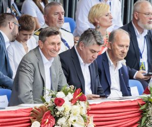 07.08.2022., Sinj - 307. Sinjska Alka.
Borut Pahor, Zoran Milanovic
Photo: Miroslav Lelas/PIXSELL Photo: Miroslav Lelas/PIXSELL