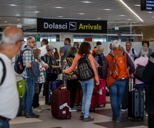 08.05.2022., Kastela - Zracna luka Split Kastela.  Danas je kroz zracnu luku proslo 11 000 putnika te 85 uzlijetanja i slijetanja zrakoplova.  Photo: Zvonimir Barisin/PIXSELL