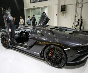 10.04.2018., Zagreb - Otvoren najposjeceniji i najatraktivniji sajam Zagrebackog velesajma - Zagreb Auto Show, 15. medjunarodni salon automobila, motocikala, gospodarskih vozila i pratece industrije.  Najskuplji automobil sajma je Lamborghini Aventador sa cijenom od oko pola milijuna eura. rPhoto: Petar Glebov/PIXSELL