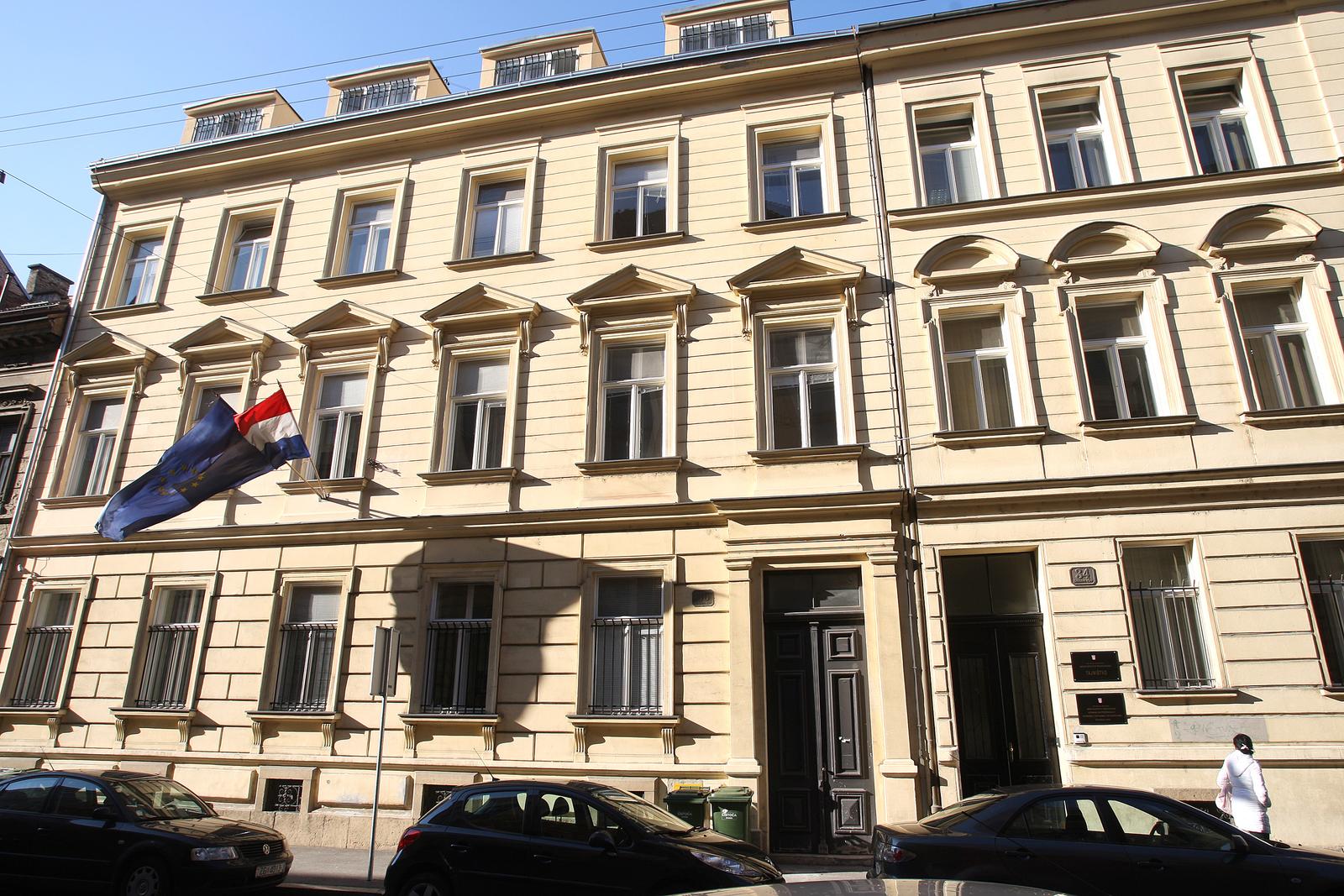 25.01.2012., Meduliceva 34, 36, Zagreb - Zgrada tajnistva Ministarstva pravosudja i uprave za probaciju i podrsku zrtvama i svjedocima.rPhoto: Slavko Midzor/PIXSELL