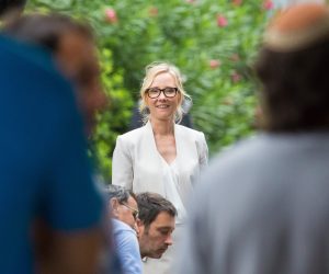12.09.2014., Lapad, Dubrovnik - Nastavljeno snimanje americke serije Dig. Danas je uz Jasona Isaacsa na setu bila Anne Heche."nPhoto: Grgo Jelavic/PIXSELL