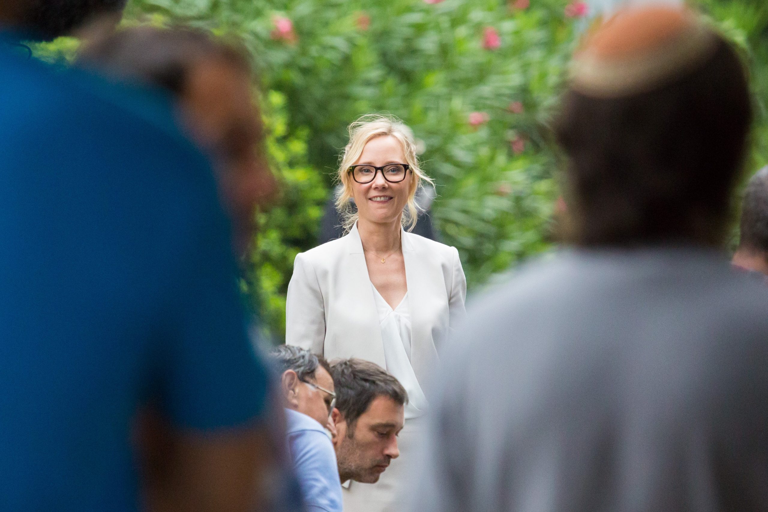 12.09.2014., Lapad, Dubrovnik - Nastavljeno snimanje americke serije Dig. Danas je uz Jasona Isaacsa na setu bila Anne Heche."nPhoto: Grgo Jelavic/PIXSELL