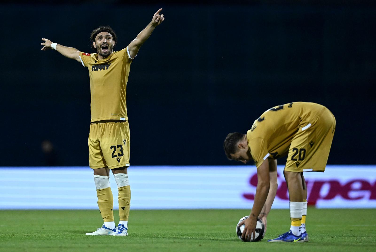 13.08.2022., stadion u Maksimiru, Zagreb - SuperSport HNL, 5. kolo, GNK Dinamo - HNK Hajduk. Filip Krovinovic Photo: Marko Lukunic/PIXSELL