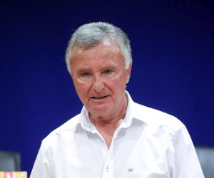 14.07.2019., Umag - 30. Plava laguna Croatia Open Umag 2019. Svecani prijem kod Gradonacelnika Grada Umaga Vilia Bassanese u Gradskoj vijecnici Grada Umaga prigodom koje je Slavko Rasberger dobio priznanje kao dugogodisnji direktor Umaskog turnira. "nPhoto: Igor Kralj/PIXSELL