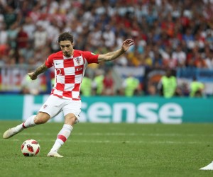 15.07.2018., stadion Luznjiki, Moskva, Rusija - Svjetsko nogometno prvenstvo 2018., finale, Francuska - Hrvatska. Sime Vrsaljko Photo: Igor Kralj/PIXSELL