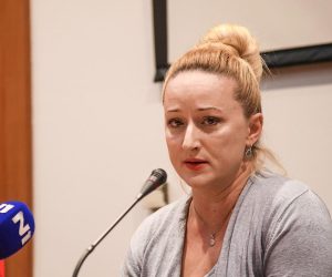 15.11.2021.., Zagreb - Predstavljanje Nacrta prijedloga reforme hitne medicine. Nacrt je osmislila Hrvatska udruga bolnickih lijecnika (HUBOL) u zajednistvu sa Koordinacijom hrvatske obiteljske medicine (KOHOM), Hrvatskom udrugom djelatnika hitne medicinske pomoci (HUDHMP), Hrvatskim drustvom obiteljskih doktora Hrvatskog lijecnickog zbora (HDOD HLZ) i Hrvatskim drustvom za hitnu medicinu (HDHM). Natasa Ban Toskic, Ivana Smit   Photo: Josip Regovic/PIXSELL Photo: Josip Regovic/PIXSELL