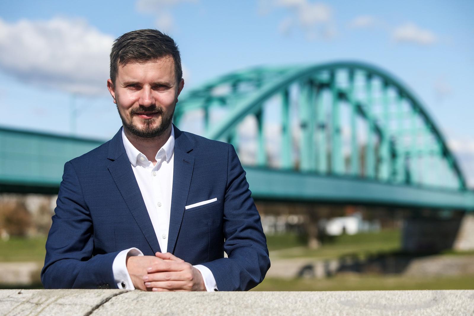 16.3.2021., Zagreb - Davor Nadji, kandidat za gradonacelnika Zagreba."nPhoto: Marin Tironi/PIXSELL