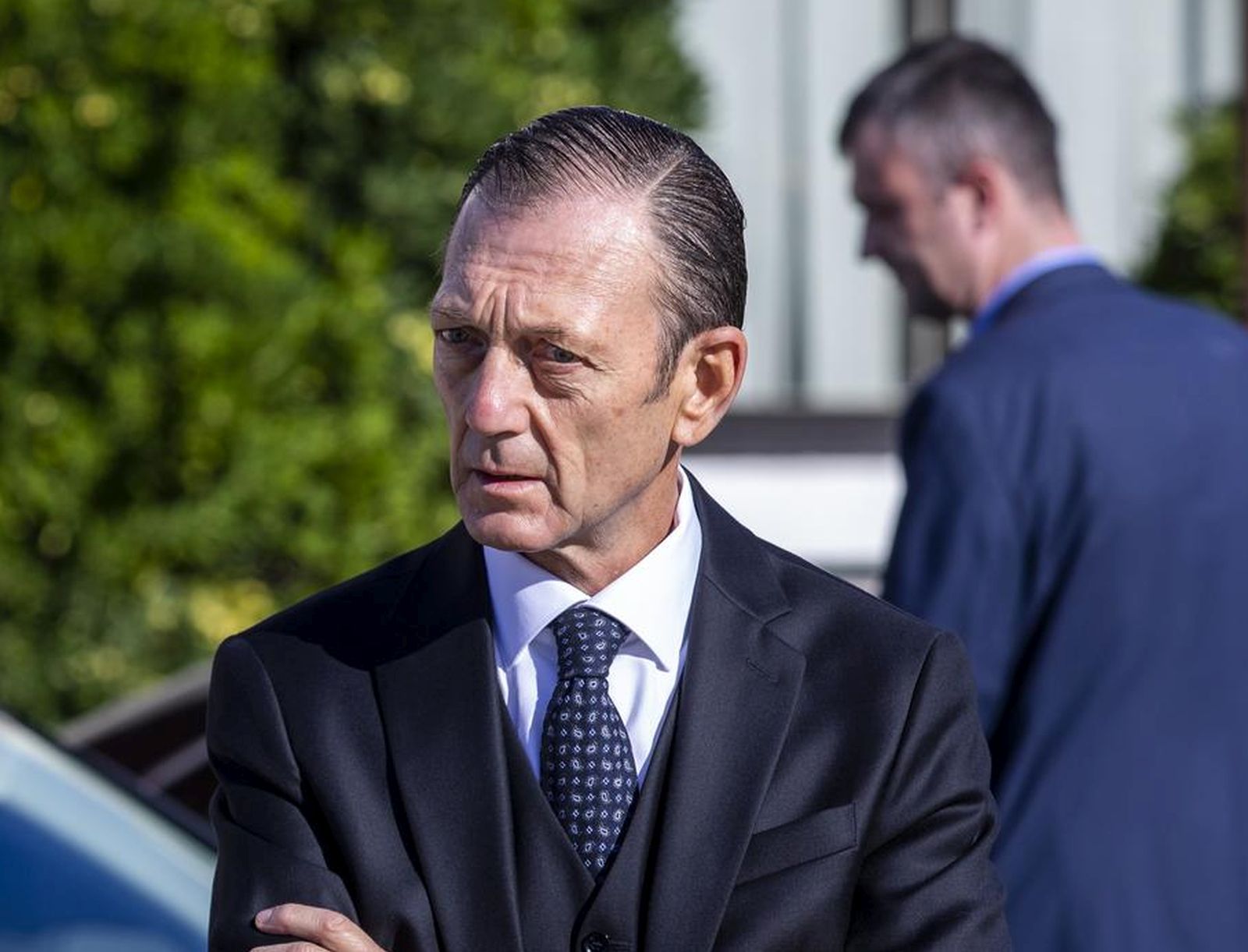 16.10.2020., Dom HV, Split - Potpisivanje ugovora o dodjeli sredstava KBC-u Split za Objedinjeni bolnicki prijam.rravnatelj KBC-a Split Julije MestrovicrPhoto: Miroslav Lelas/PIXSELL