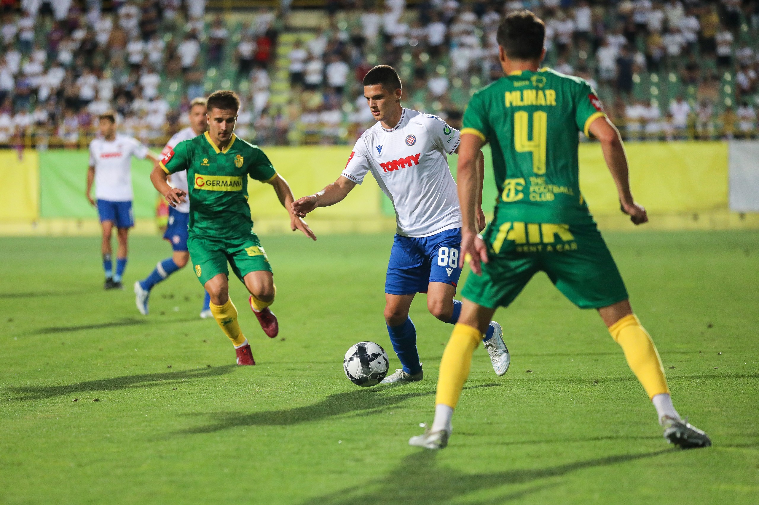 17.07.2022., stadion Aldo Drosina, Pula - SuperSport HNL, 01. kolo, NK Istra 1961 - HNK Hajduk. Ivan Cubelic  Photo: Srecko Niketic/PIXSELL