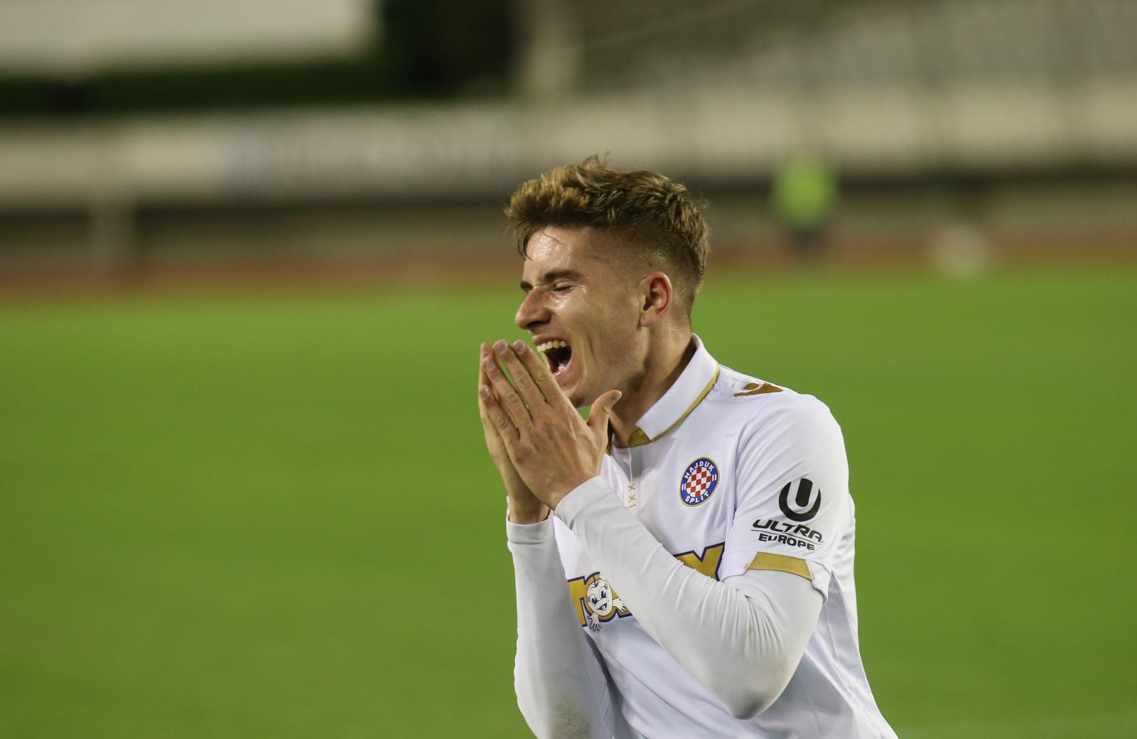18.04.2018., stadion Poljud, Split - Hrvatski Telekom Prva liga, 30. kolo, HNK Hajduk - HNK Cibalia. Toma Basic Photo: Ivo Cagalj/PIXSELL