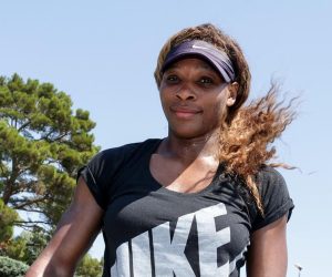 18.07.2014., Umag - ATP Umag 2014., Serena Williams odlazi s treninga u kompleksu Stella Maris u Umagu na kojem je bila sa svojim sparing partnerom Aleksandrom Bajinom. Photo: Petar Glebov/PIXSELL.