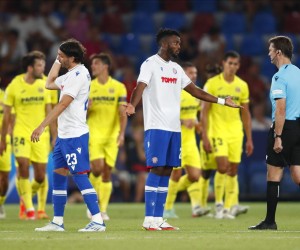 18.08.2022., Valencia, Spanjolska - Prva utakmica doigravanja UEFA Konferencijske lige, Villarreal CF - HNK Hajduk. Photo: Omar Arnau/PIXSELL/PIXSELL