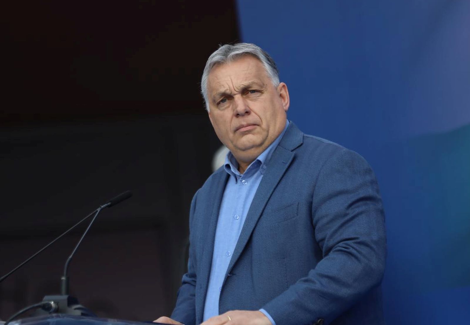 19, March, 2022, Novi Sad - The President of the Republic of Serbia, Aleksandar Vucic, and the Prime Minister of Hungary, Viktor Orban, are attending the opening of the Belgrade - Novi Sad section of the Belgrade - Budapest international railway. Viktor Orban. Photo: Milan Maricic/ATAImages

19, mart, 2022, Nvi Sad - Predsednik Republike Srbije Aleksandar Vucic i predsednik Vlade Madjarske Viktor Orban prisustvuju pustanju u saobracaj deonice pruge Beograd - Novi Sad, u okviru medjunarodne pruge Beograd - Budimpesta. Photo: Milan Maricic/ATAImages Photo: Milan Maricic/PIXSELL