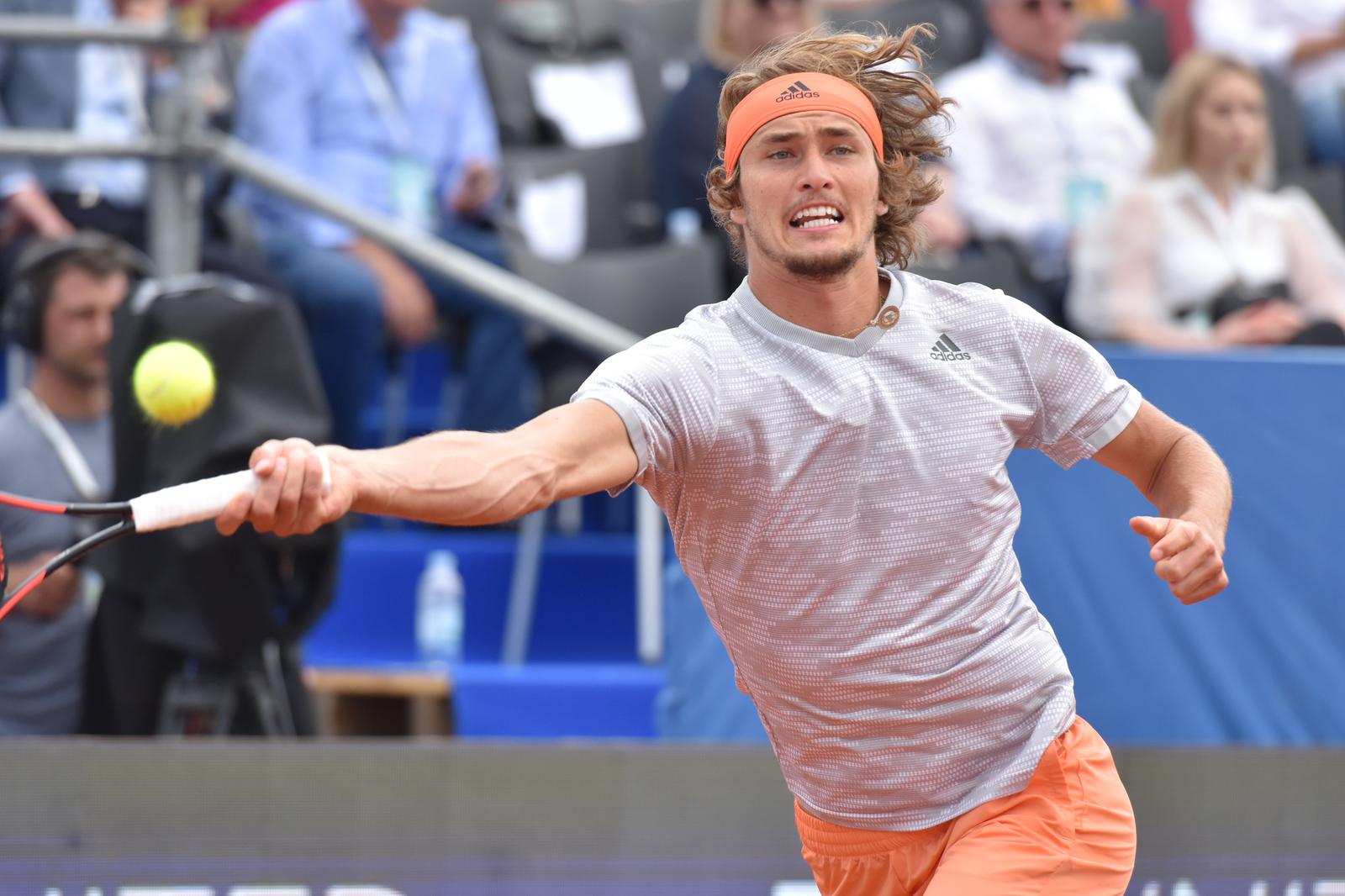 21.06.2020., Zadar - Teniski turnir Adria tour: Alexander Zverev i Andrey Rublev. Alexander Zverev.rPhoto: Dino Stanin/PIXSELL
