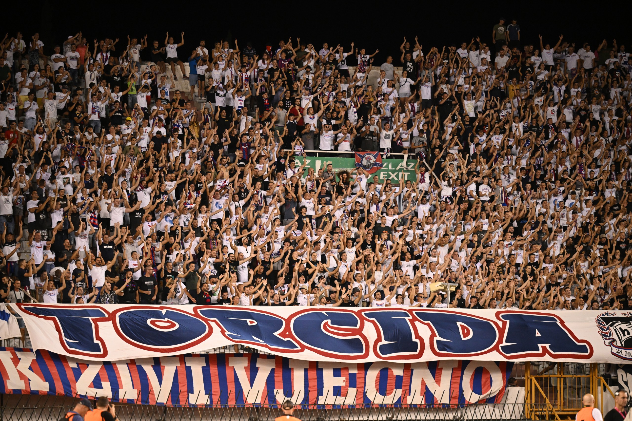 21.08.2022., Split - Utakmica 6. kola SUPERSPORT HNL: Hajduk - Lokomotiva.
 Photo: Davor Puklavec/PIXSELL