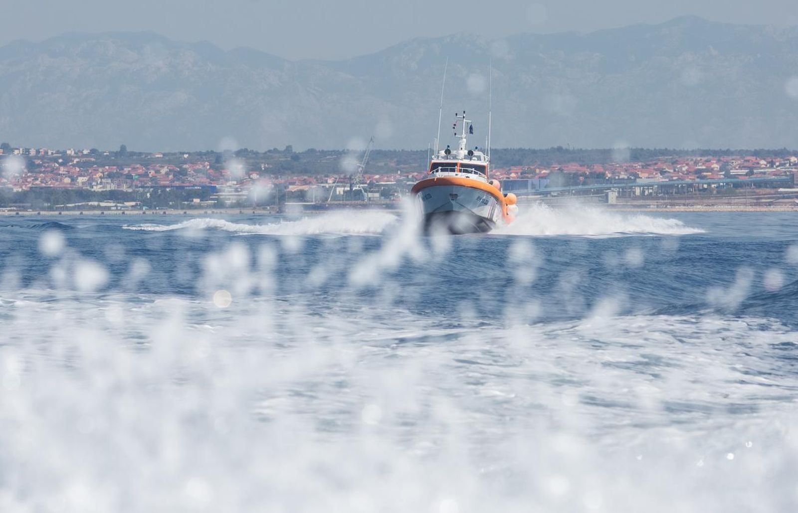 22.07.2022., Zadar - Dan u patroli s djelatnicima Lucke kapetanije Zadar. Photo: Sime Zelic/PIXSELL