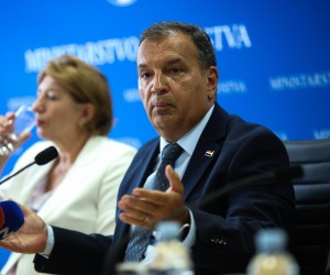 24.08.2022.Zagreb - Ministar zdravstva Vili Beros iznio je na konferenciji za medije nalaz zdravstvene inspekcije i zakljucak Strucnog povjerenstva o slucaju preminulog Vladimira Matijanica Photo: Zeljko Hladika/PIXSELL