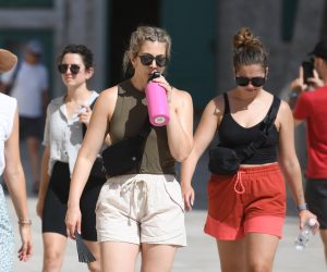 25.07.2022., Sibenik - Vruce prijepodne na sibenskim gradskim ulicama.  Photo: Hrvoje Jelavic/PIXSELL