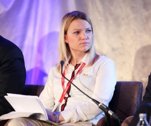 26.03.2018. Zagreb - Hotel Westin. U organizaciji Vecernjeg lista odrzana je konferencija "Hrvatska kakvu trebamo-buducnost hrvatskog zdravstva". Panel diskusija, kakvo nam zdravstvo treba. Jasna Karacic. rPhoto: Luka Stanzl/PIXSELL