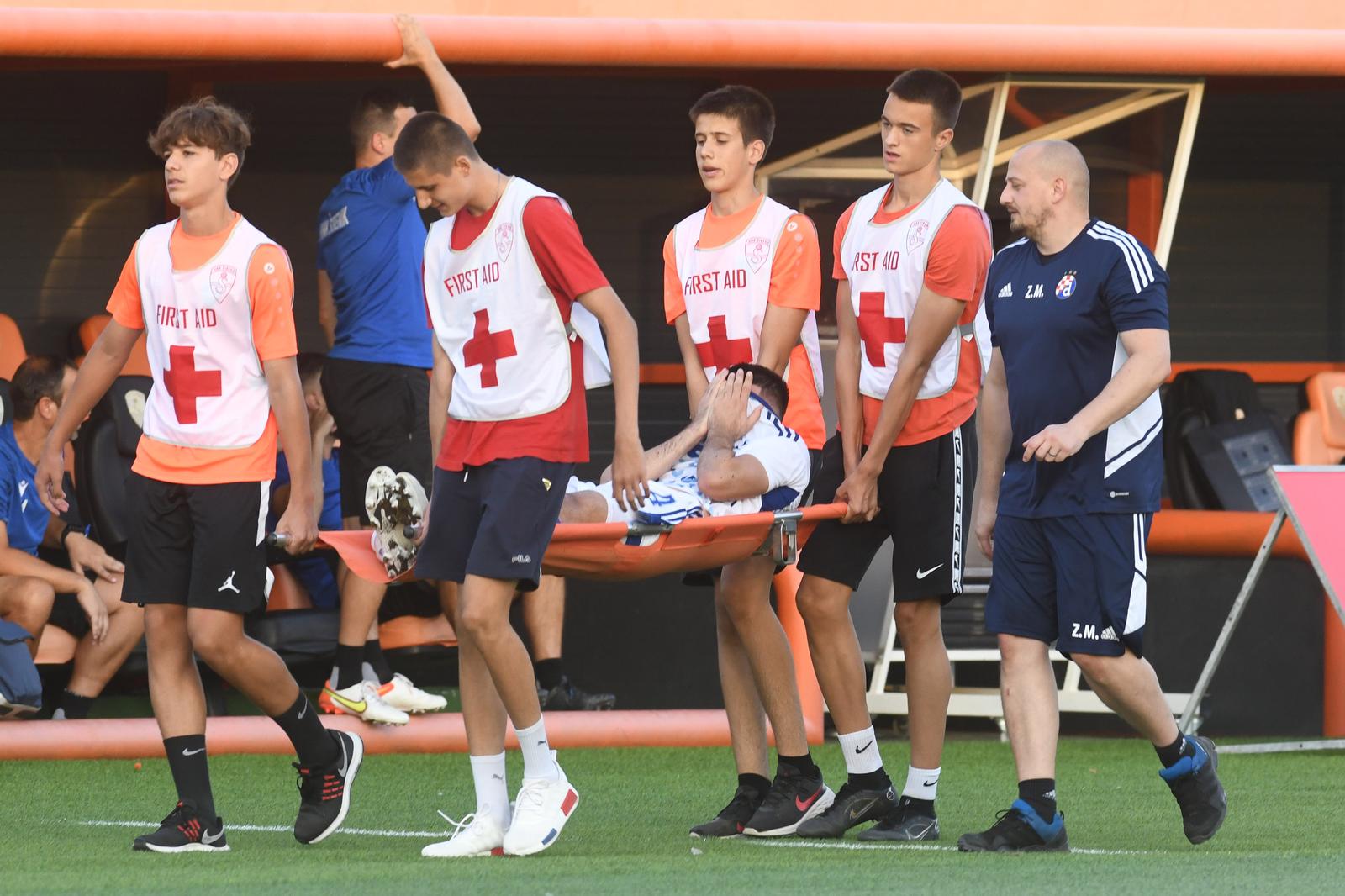 28.08.2022., stadion Subicevac, Sibenik - SuperSport HNL, 07. kolo, HNK Sibenik - GNK Dinamo. Bosko Sutalo   Photo: Hrvoje Jelavic/PIXSELL