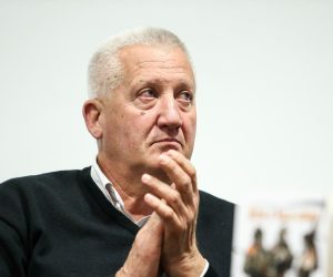 28.11.2017., Zagreb - U Hrvatskom generalskom zboru odrzana je promocija knjige "Zetva u polju otrova" autora Ante Guge.  Pavao Miljavac. rPhoto: Petar Glebov/PIXSELL