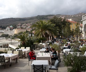 29.02.2020., Opatija - Terasa hotela Milenij. Ilustracija"nPhoto:Goran Kovacic/PIXSELL