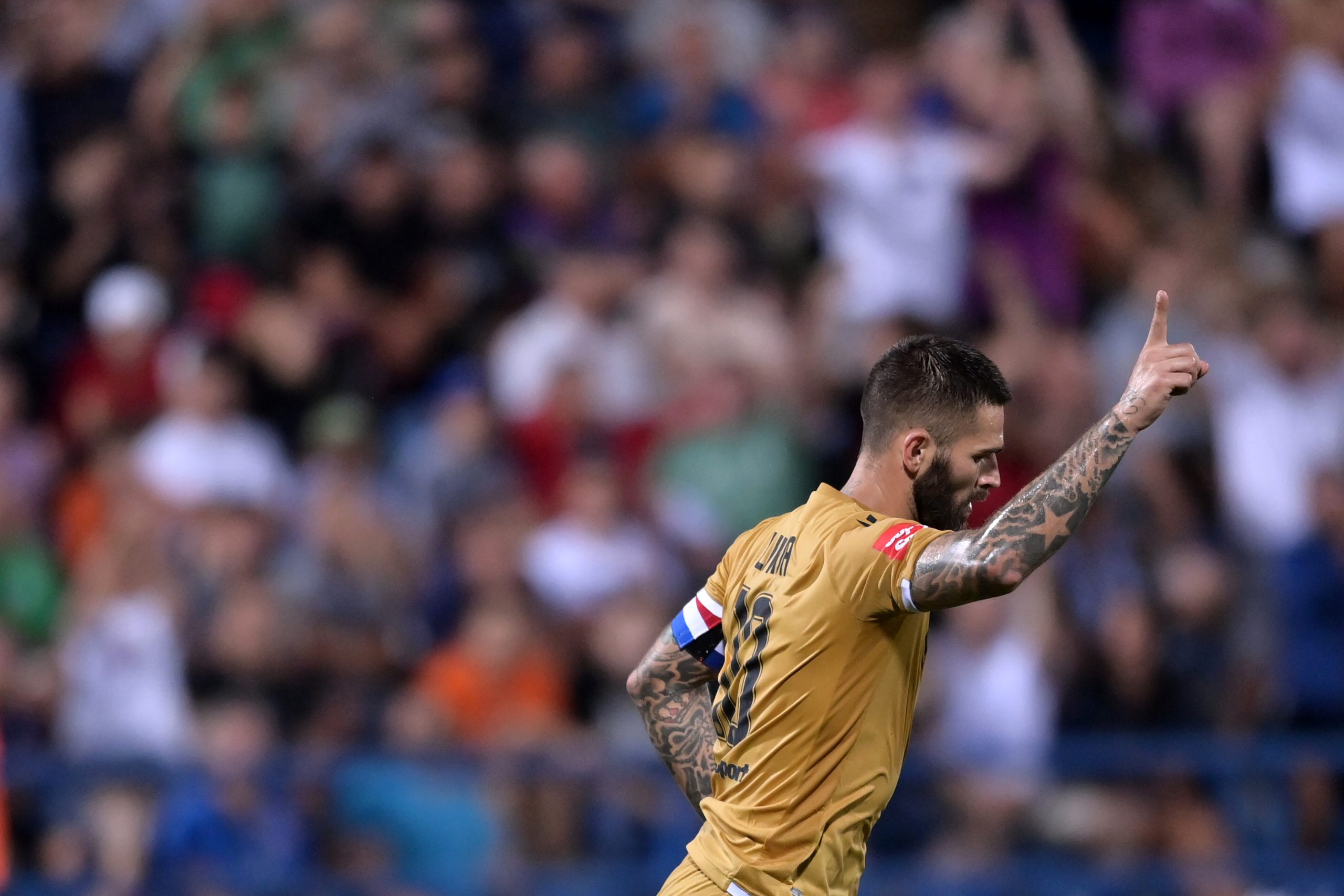 30.07.2022., stadion Varteks, Varazdin - 3. kolo SuperSport Hrvatske nogometne lige, NK Varazdin - HNK Hajduk.  Marko Livaja  Photo: Igor Soban/PIXSELL