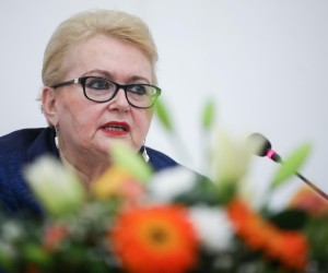 31.05.2022., Sarajevo, Bosna i Hercegovina - Ministrica vanjskih poslova BiH Bisera Turkovic na konferenciji za medije nakon sastanka s ministrom vanjskih poslova Republike Grcke Nikolaosom Dendiasom nakon sastanka.   Photo: Armin Durgut/PIXSELL