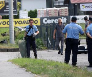 31.07.2022., Kalinovica - Vozac motocikla poginuo je u prometnoj nesreci koja se dogodila na drzavnoj cesti D1 kod Kalinovice.  Photo: Zeljko Hladika/PIXSELL