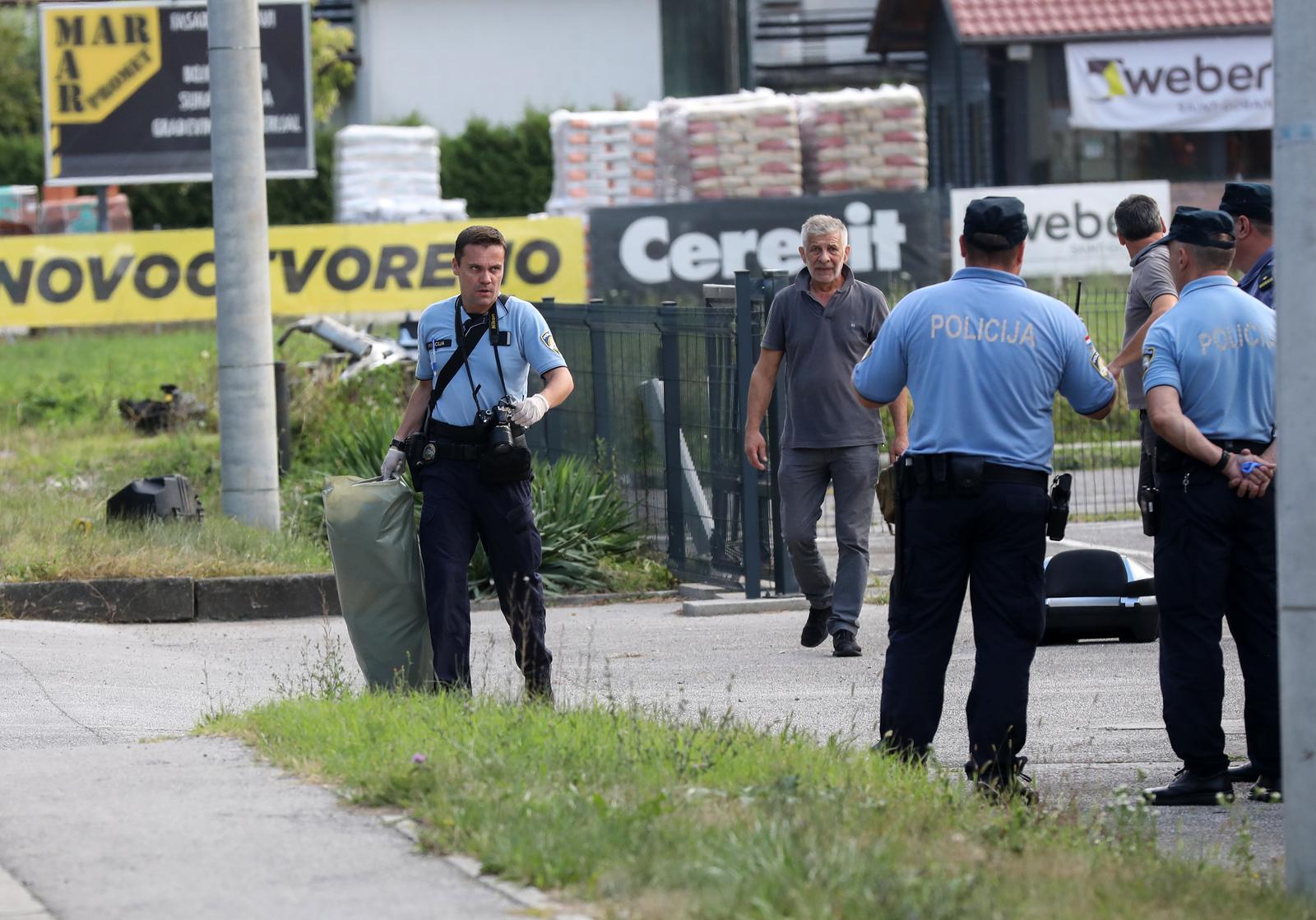 31.07.2022., Kalinovica - Vozac motocikla poginuo je u prometnoj nesreci koja se dogodila na drzavnoj cesti D1 kod Kalinovice.  Photo: Zeljko Hladika/PIXSELL