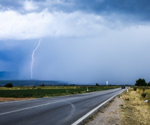 17.08.2021., Sinj - Grmljavinsko nevrijeme u Sinju.
Photo: Miroslav Lelas/PIXSELL