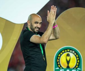 CASABLANCA, MOROCCO - MAY 30: Head Coach Walid Regragui of Wydad AC during the CAF Champions League Final 2022 match between Al Ahly and Wydad AC at Stade Mohammed V on May 30, 2022 in Casablanca, M Al Ahly and Wydad AC - CAF Champions League Final Copyright: xSebastianxFrejx