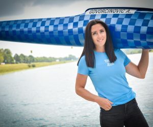 25.08.2022., Zagreb - Anamarija Govorcinovic, kajakasica na mirnim vodama. 

Photo Sasa ZinajaNFoto