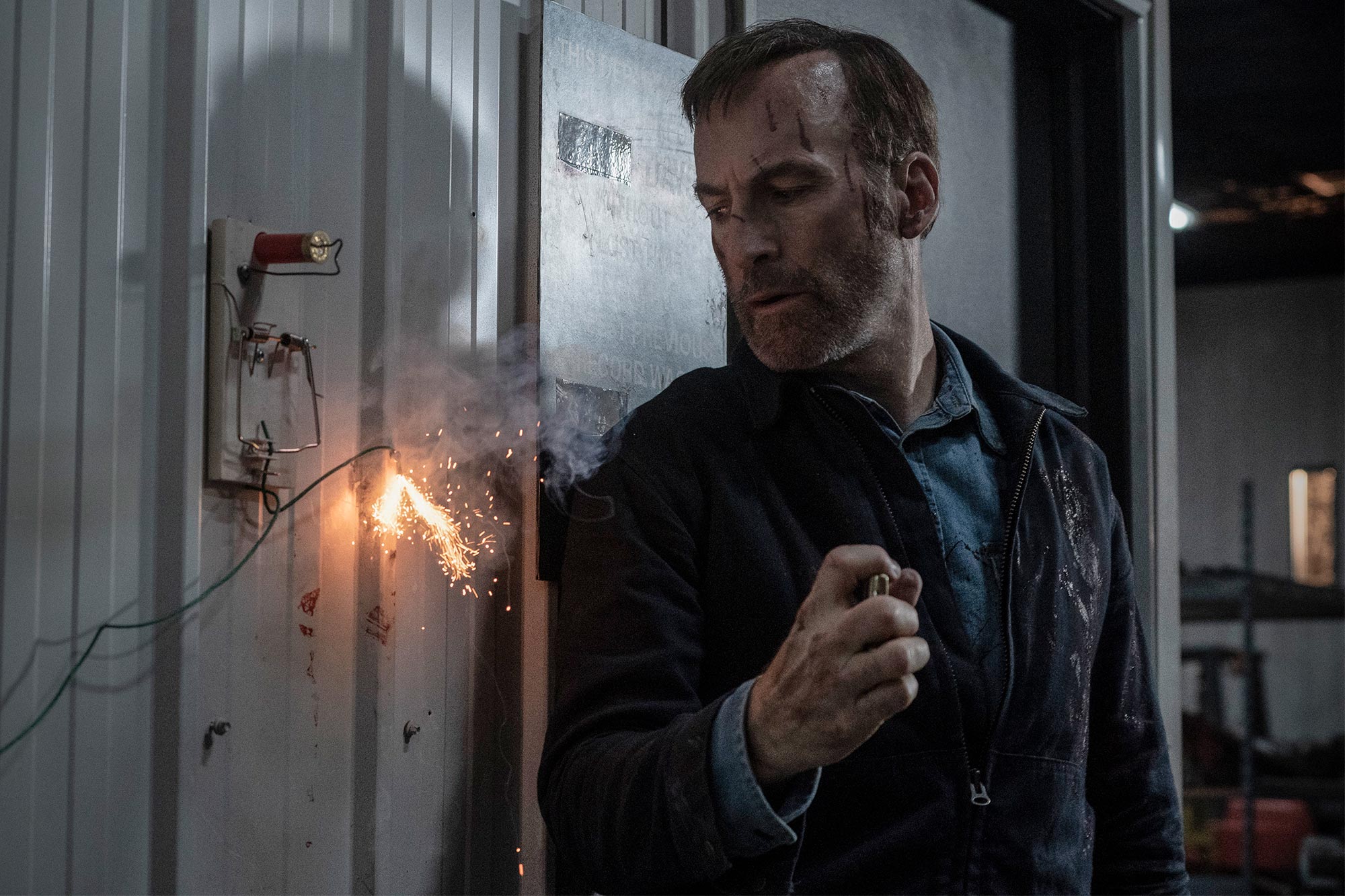 Bob Odenkirk as Hutch Mansell in Nobody, directed by Ilya Naishuller.