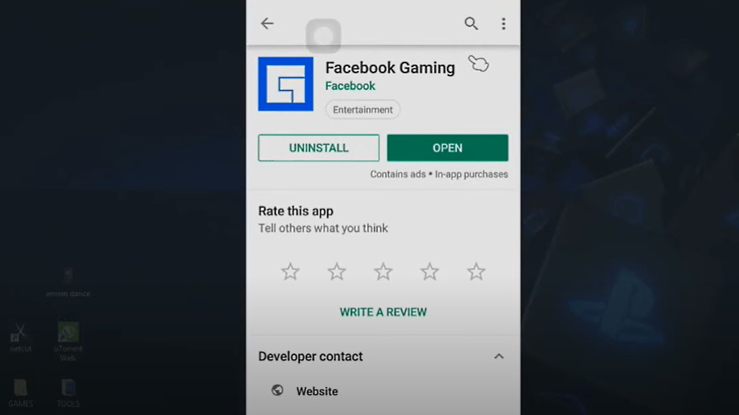 Screenshot YouTube