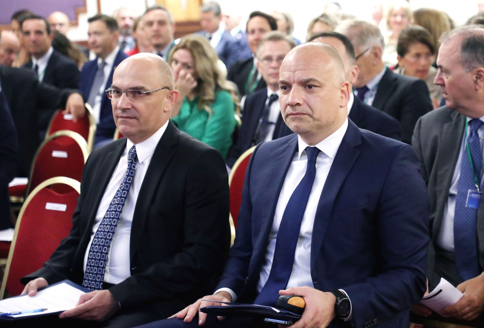 Zagreb, 25.08.2022. - Godinja konferencija veleposlanika, generalnih konzula i vojnih izaslanika Republike Hrvatske. Na fotografiji ravnatelj SOA-e Daniel Markiæ (D). foto HINA/ Lana SLIVAR DOMINIÆ/ lsd