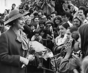 epa10170848 (FILE) The British Queen, Queen Elizabeth II, center, visits the Swiss ICRC in Geneva and is greeted by the people of Geneva, in Switzerland, 01 May 1980 (reissued 08 September 2022). According to a statement issued by Buckingham Palace on 08 September 2022, Britain's Queen Elizabeth II has died at her Scottish estate, Balmoral Castle, on 08 September 2022. The 96-year-old Queen was the longest-reigning monarch in British history.  EPA/STR   EDITORIAL USE ONLY/NO SALES/NO ARCHIVES