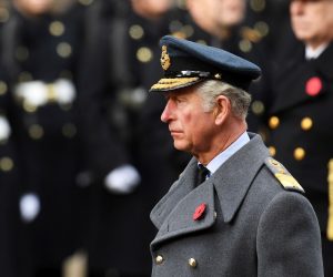 epa10171327 (FILE) - Britain's Charles, Prince of Wales during Remembrance Sunday service at the Cenotaph in London, Britain, 12 November 2017 (reissued 08 September 2022). According to a statement issued by Buckingham Palace on 08 September 2022, Britain's Queen Elizabeth II has died at her Scottish estate, Balmoral Castle, on 08 September 2022. The 96-year-old Queen was the longest-reigning monarch in British history. Her eldest son, Charles, Prince of Wales, the heir to the British throne, became king upon her death. Britain's new monarch will be known as King Charles III, Clarence House confirmed.  EPA/ANDY RAIN *** Local Caption *** 55280519